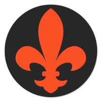 Fleur-de-lis Sticker