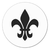 Fleur de Lis stickers
