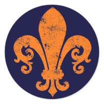 Fleur-de-lis sticker