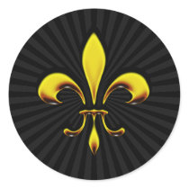 Fleur De Lis stickers