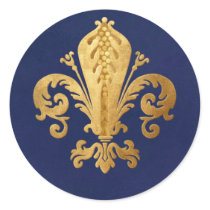 Fleur-de-lis stickers