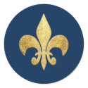 Fleur-de-lis stickers