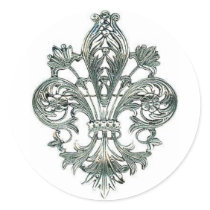 Fleur de lis stickers