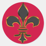 Fleur-de-lis Sticker
