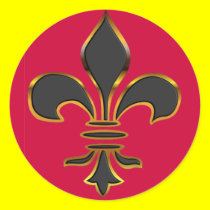 Fleur-de-lis Sticker stickers