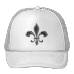 Fleur De Lis - Stripey Trucker Hat