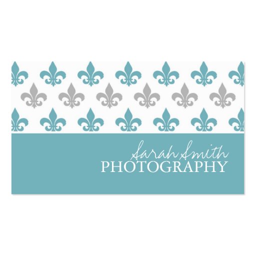 Fleur de Lis (Today's Best Award) Business Card Template