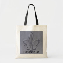"Fleur De Lis" Tote Bag