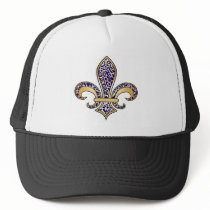 Fleur de Lis with pattern - 04 Hats