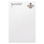 Fleur de Lis with pattern - 15 Stationery Design