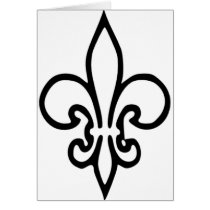 Fleur de lys cards by Thinkdifferent Fleur de lys cards