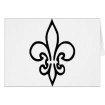 Fleur de lys cards by Thinkdifferent Fleur de lys cards