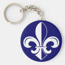 Fleur de Lys Keychain