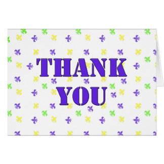 mardi gras thank you gift