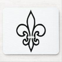Fleur de lys mousepads by Thinkdifferent Fleur de lys mousepads
