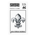 Fleur de lys, NOS VADUM VINDICO postage