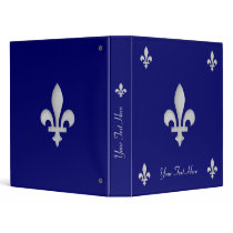 Fleur-de-lys on a Binder