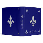 Fleur-de-lys on a Binder