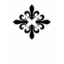 Fleur-de-Lys shirt by HeatherReMix Fleur-de-Lys shirt