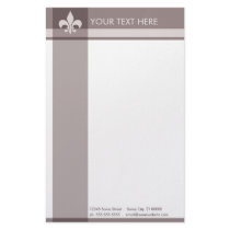 fleur de lys stationery by asyrum fleur de lys stationery