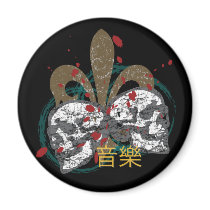Fleur de Rock magnets