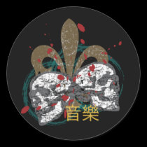 Fleur de Rock stickers