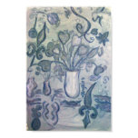 Fleur des Lis New Orleans Modern Print Vase of Hea posters