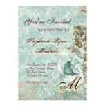 Fleur di Lys Damask - Bridal Shower Invitation