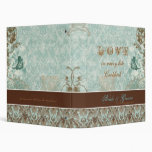 Fleur di Lys Damask - New Bride's Cookbook Binder
