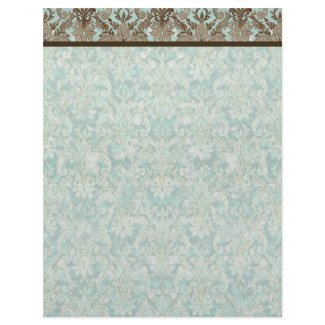 Fleur di Lys Damask - Stationery letterhead