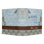 Fleur di Lys Damask - Wedding Cookbook Binder