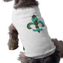 Fleur Faux Stone 1 Pet Shirt
