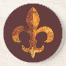Fleur Faux Stone 2 Coasters