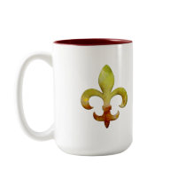 Fleur Faux Stone 4 mugs by ARTegrity Fleur Faux Stone 4 mugs