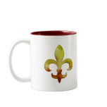 Fleur Faux Stone 4 mugs