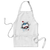 Fleur Forever Heart aprons