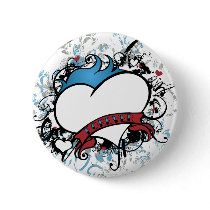Fleur Forever Heart buttons