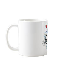 Fleur Forever Heart mugs