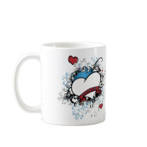 Fleur Forever Heart mugs