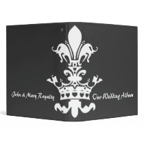 Fleur Heart Crown - Black binders by Fleurishes Fleur Heart Crown - Black binders