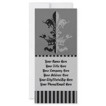 Fleur Heart Crown - Black rack cards