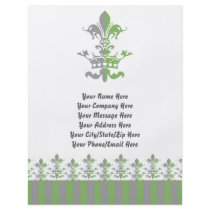 Fleur Heart Crown - Green Flyers