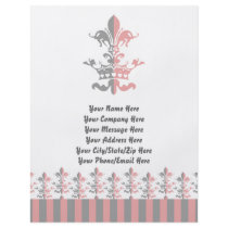 Fleur Heart Crown - Pink Flyers