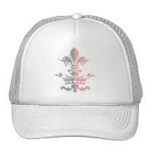 Fleur Heart Crown - Pink Hat