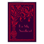 Fleurs de Paris Valentine Card cards