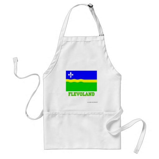 Flevoland Flag with name Aprons