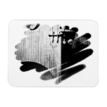 violin, magnet, premium magnet, flexible magnet,