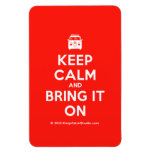 [Campervan] keep calm and bring it on  Flexible magnets