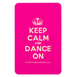 [Dancing crown] keep calm and dance on  Flexible magnets