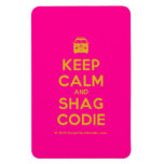 [Campervan] keep calm and shag codie  Flexible magnets